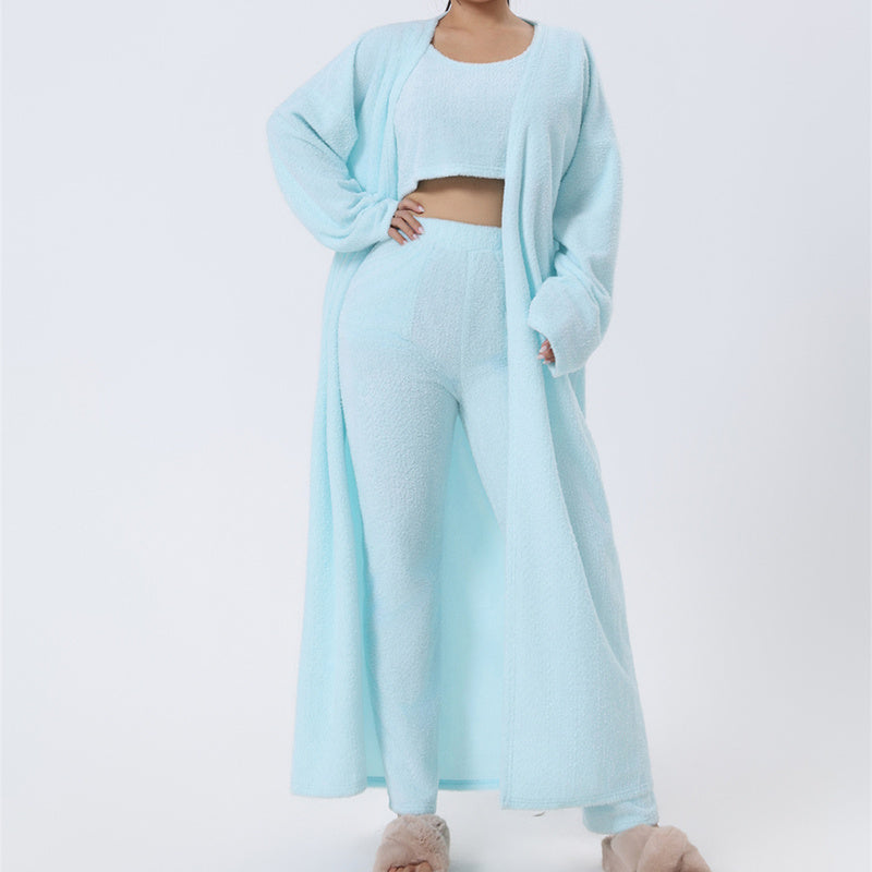 3-Piece Cozy Pajama Lounge Set for Women