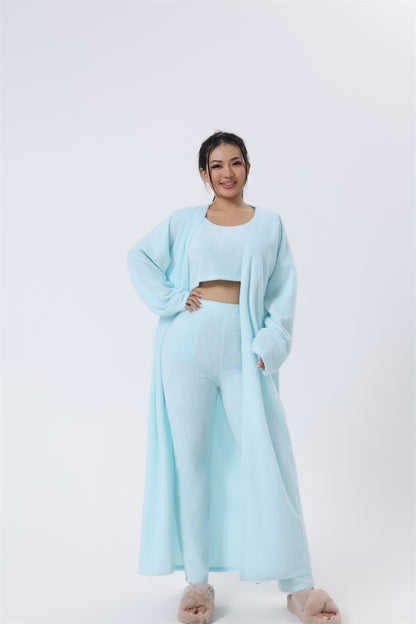 3-Piece Cozy Pajama Lounge Set for Women