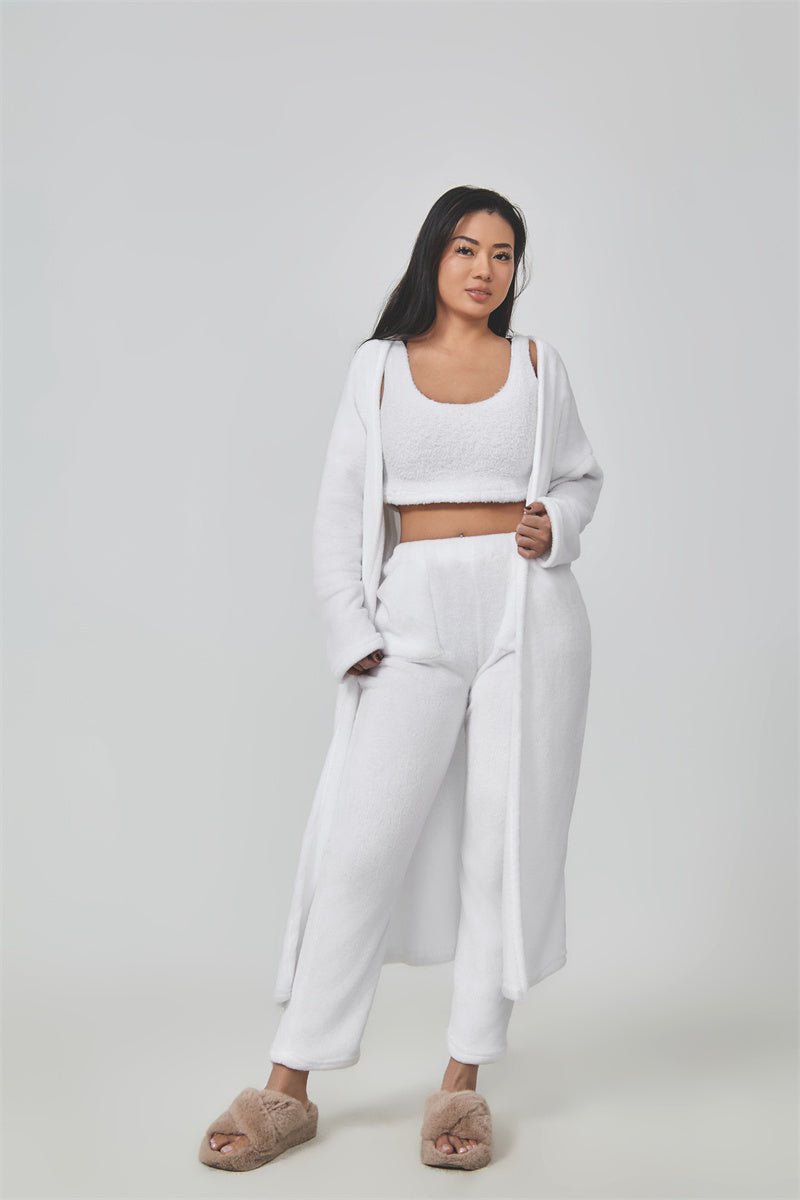 3-Piece Cozy Pajama Lounge Set for Women